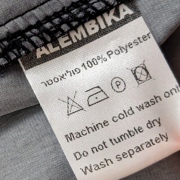 Alembika Boutique Black Floral Aquarelle Printed Wide Leg Pants Size 5 US XL - Picture 9 of 10